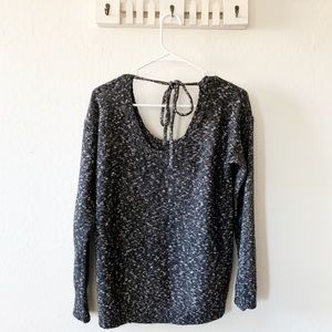 GAP Pullover Sweater With Tie Back